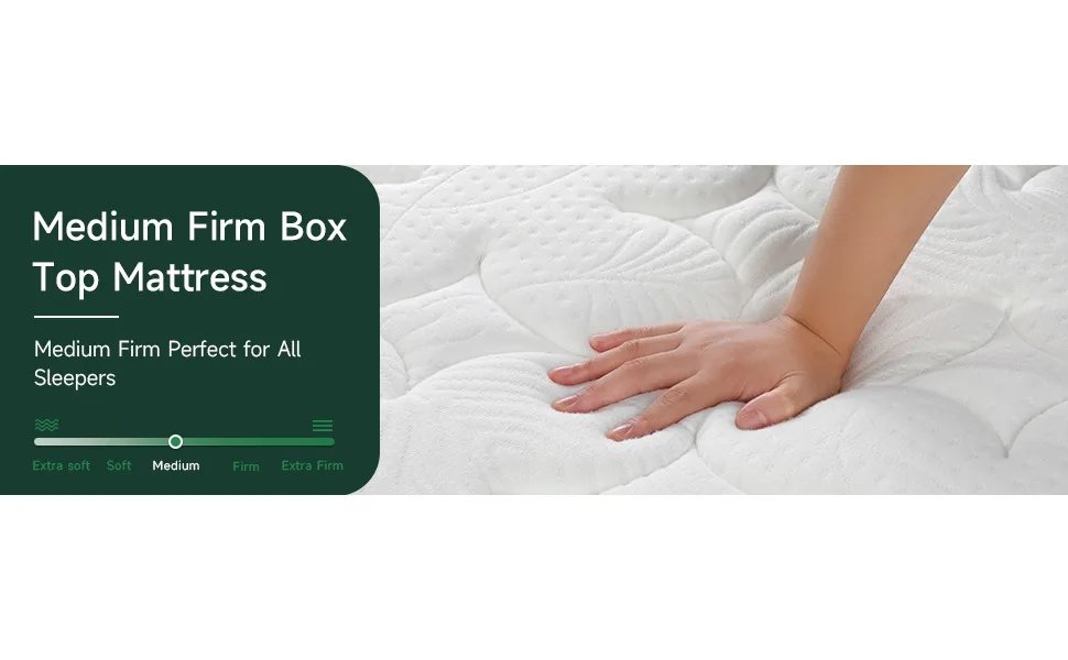 Hybrid Queen Mattress in a Box, 3 Layer Premium Foam with Pocket Springs for Motion Isolation Feel