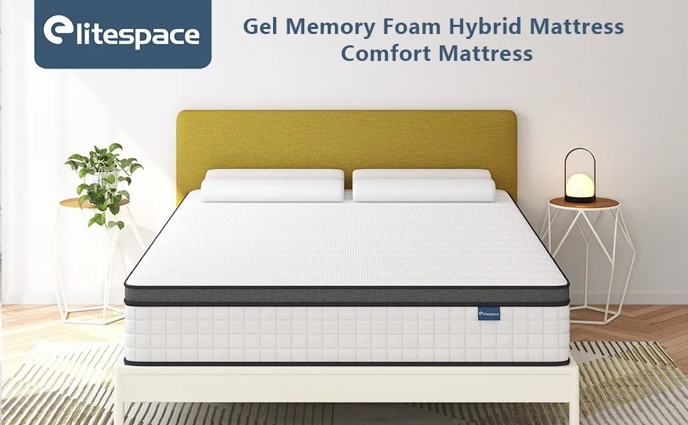 10 Inch Full Mattress in a Box, Hybrid Memory Foam Full Size Mattresses