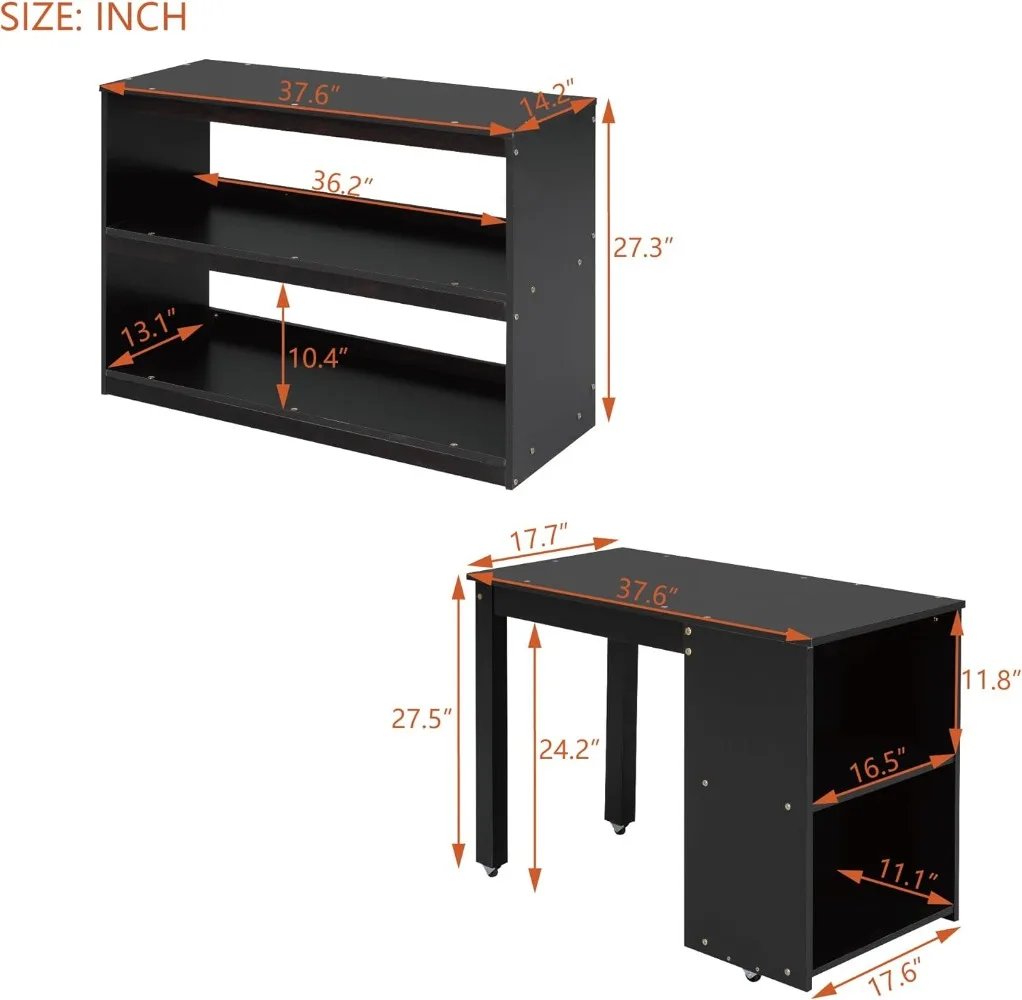 Twin Size Low Loft Bed with Stairs and Rolling Desk Wooden Kids Twin Loft Bed