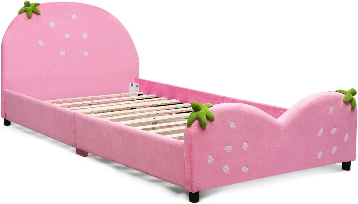 Twin Bed Frames for Kids Metal Upholstered