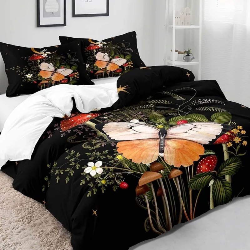 Aesthetic Boho Duvet 3PCS Bedding Cover Set