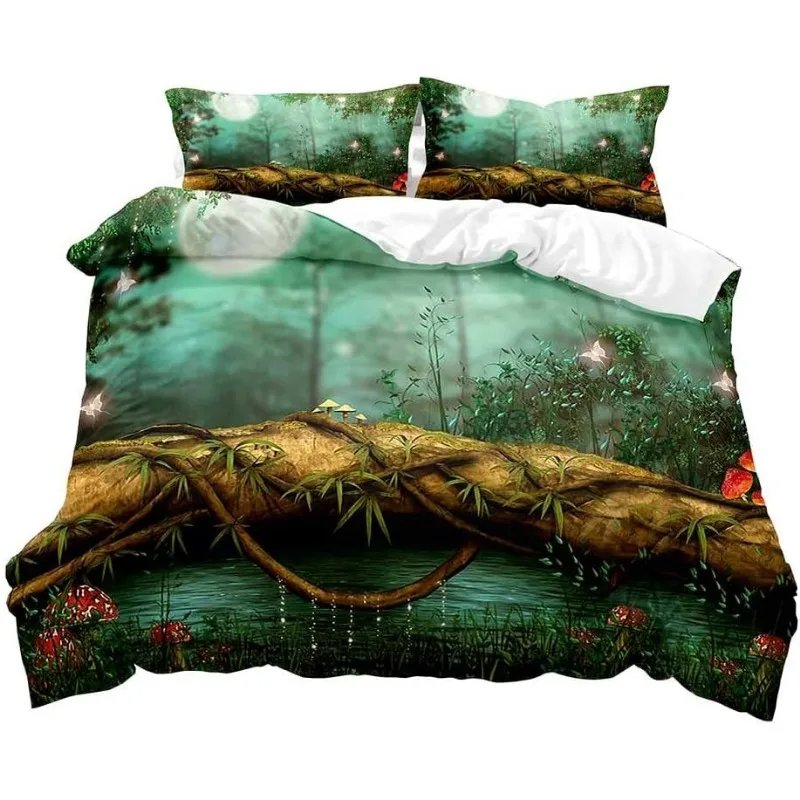 Aesthetic Boho Duvet 3PCS Bedding Cover Set