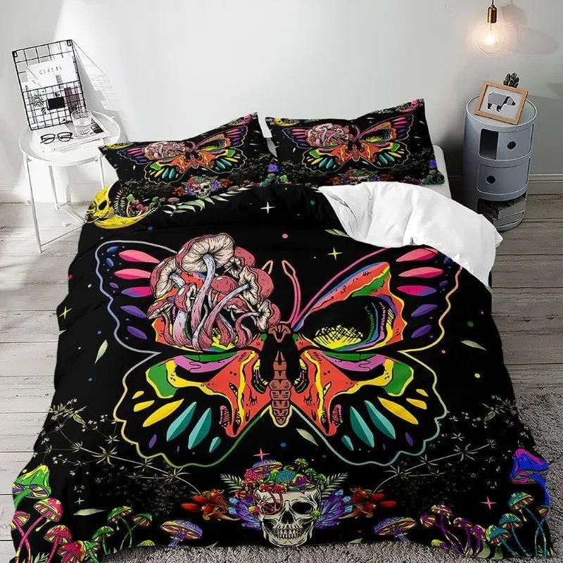 Aesthetic Boho Duvet 3PCS Bedding Cover Set