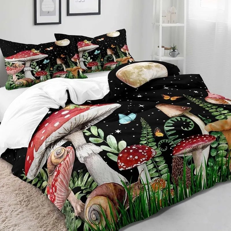 Aesthetic Boho Duvet 3PCS Bedding Cover Set