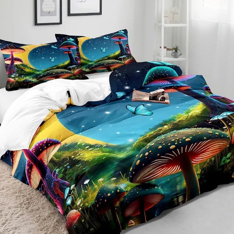 Aesthetic Boho Duvet 3PCS Bedding Cover Set