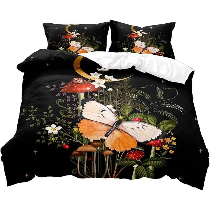 Aesthetic Boho Duvet 3PCS Bedding Cover Set