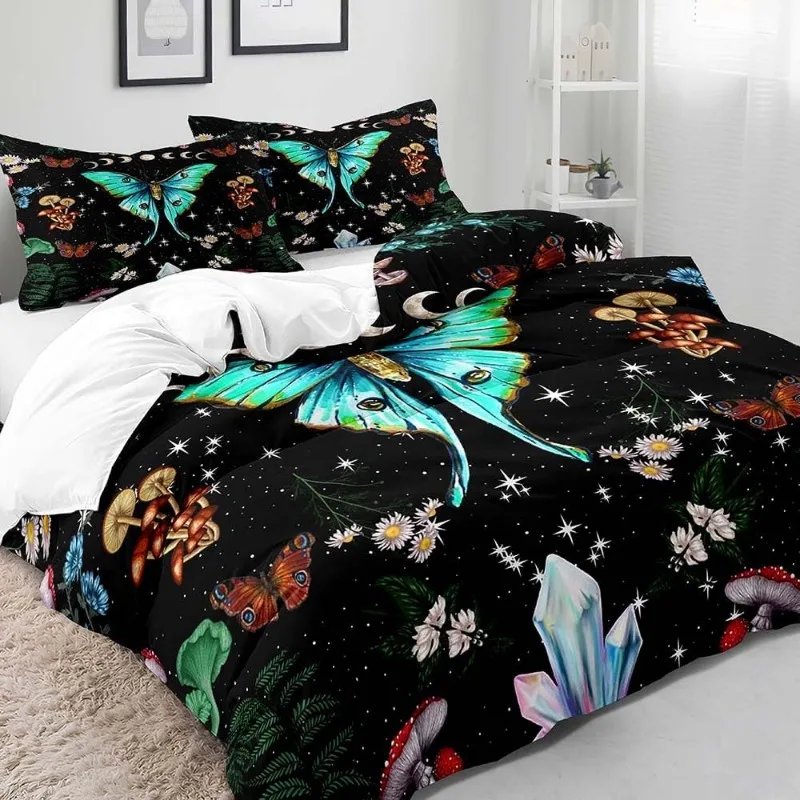 Aesthetic Boho Duvet 3PCS Bedding Cover Set