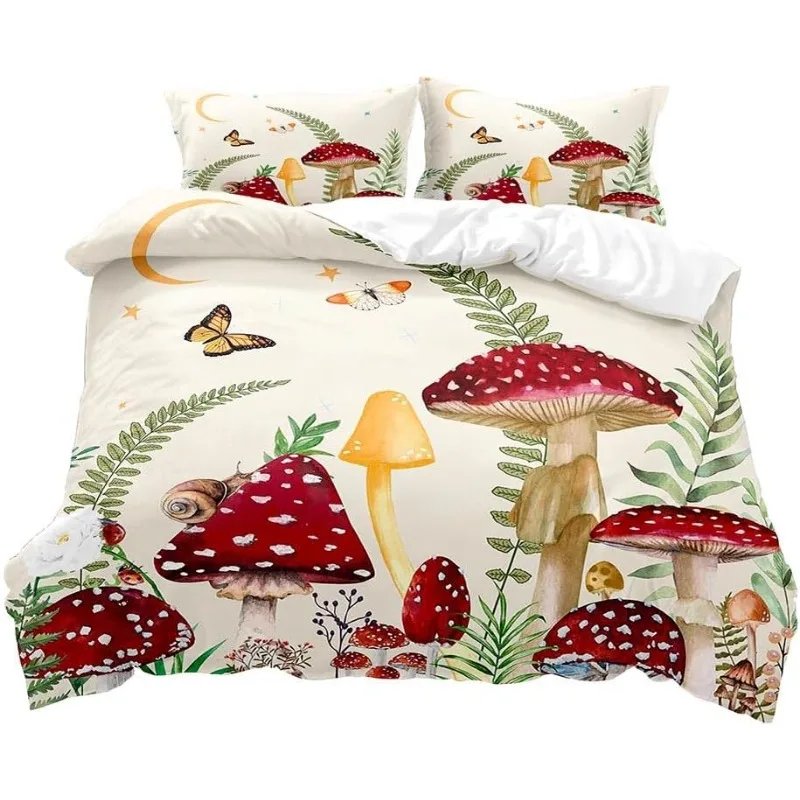 Aesthetic Boho Duvet 3PCS Bedding Cover Set