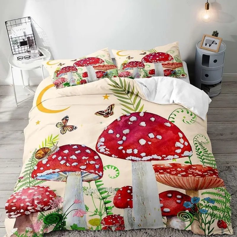 Aesthetic Boho Duvet 3PCS Bedding Cover Set