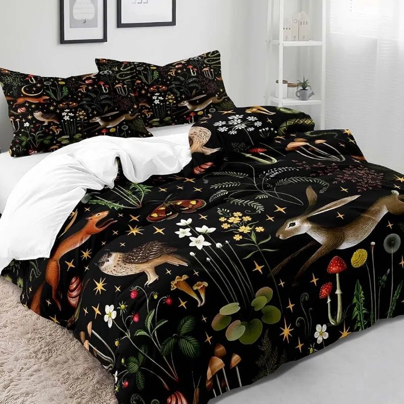 Aesthetic Boho Duvet 3PCS Bedding Cover Set