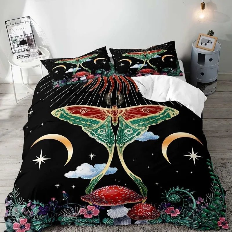 Aesthetic Boho Duvet 3PCS Bedding Cover Set