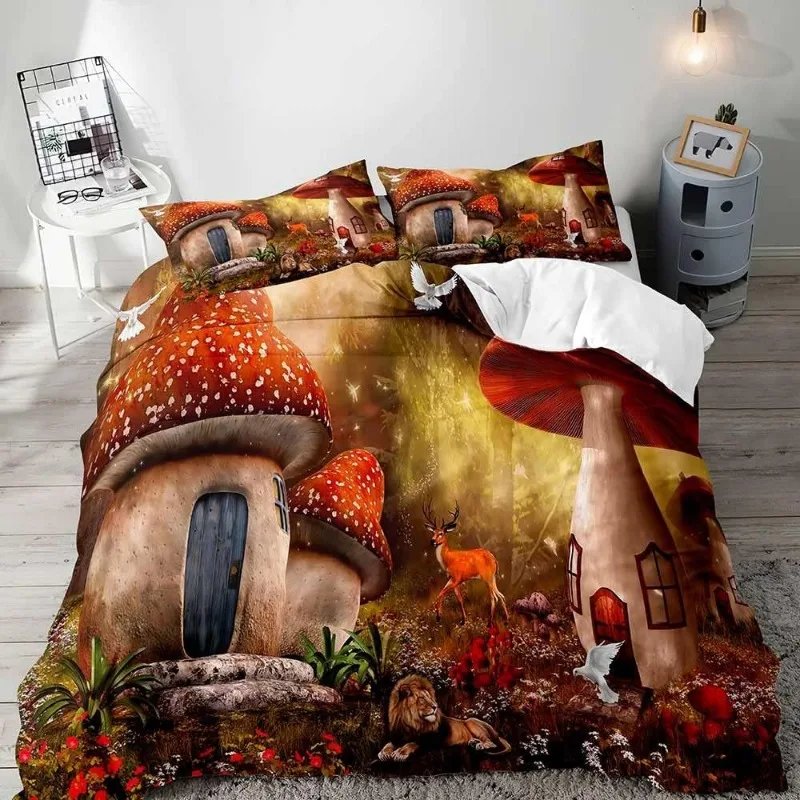 Aesthetic Boho Duvet 3PCS Bedding Cover Set