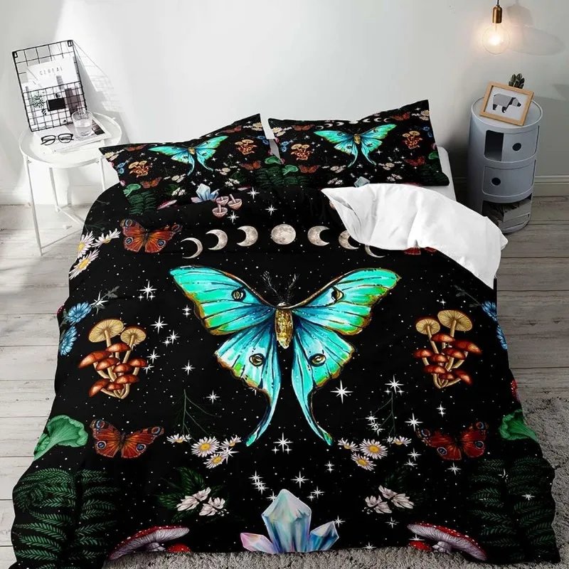 Aesthetic Boho Duvet 3PCS Bedding Cover Set