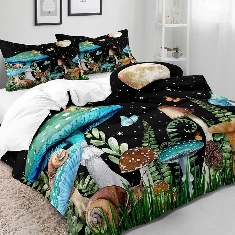 Aesthetic Boho Duvet 3PCS Bedding Cover Set