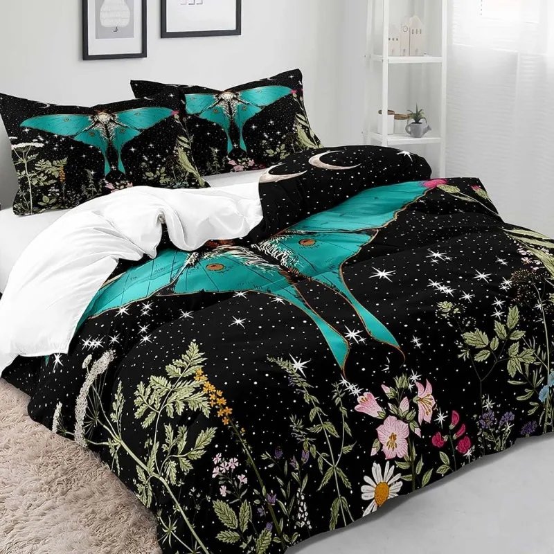 Aesthetic Boho Duvet 3PCS Bedding Cover Set