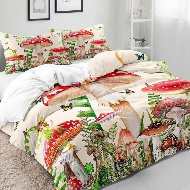 Aesthetic Boho Duvet 3PCS Bedding Cover Set