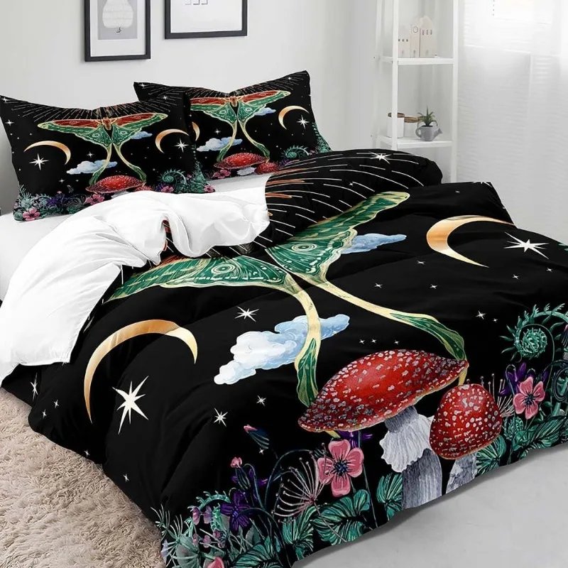 Aesthetic Boho Duvet 3PCS Bedding Cover Set