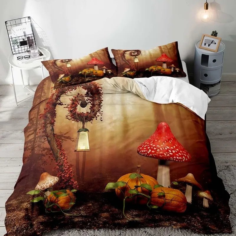 Aesthetic Boho Duvet 3PCS Bedding Cover Set