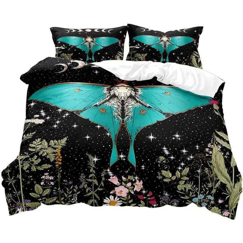 Aesthetic Boho Duvet 3PCS Bedding Cover Set