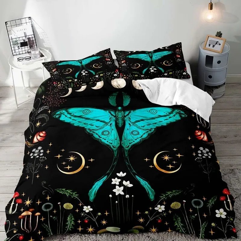 Aesthetic Boho Duvet 3PCS Bedding Cover Set