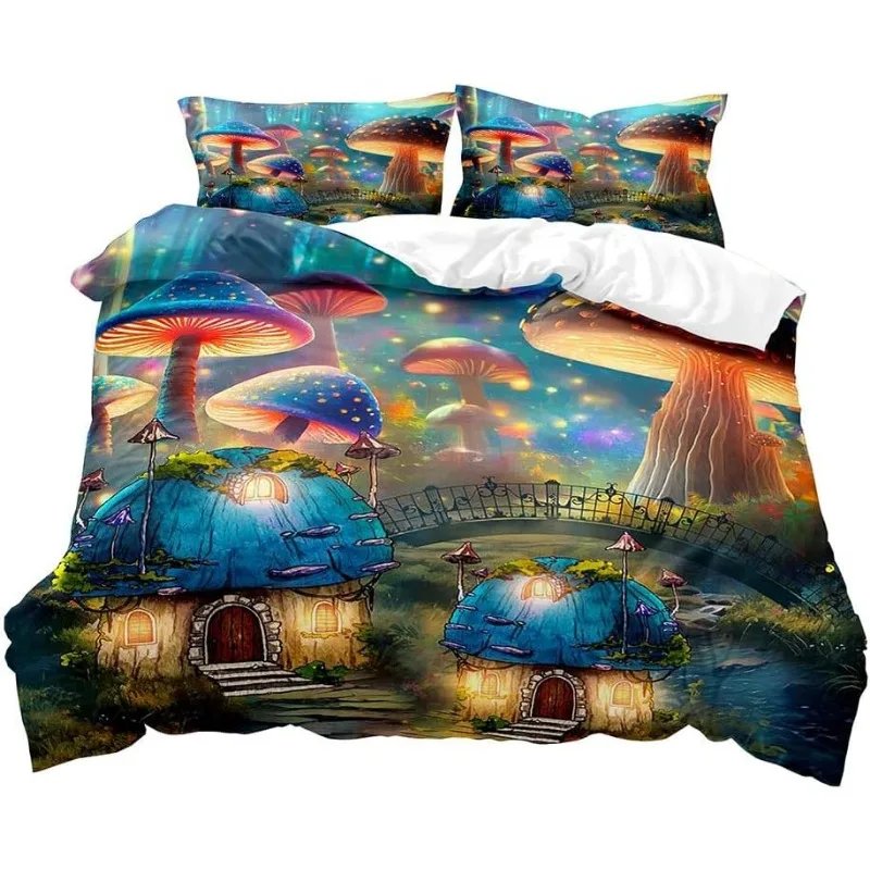 Aesthetic Boho Duvet 3PCS Bedding Cover Set