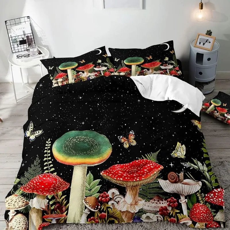 Aesthetic Boho Duvet 3PCS Bedding Cover Set