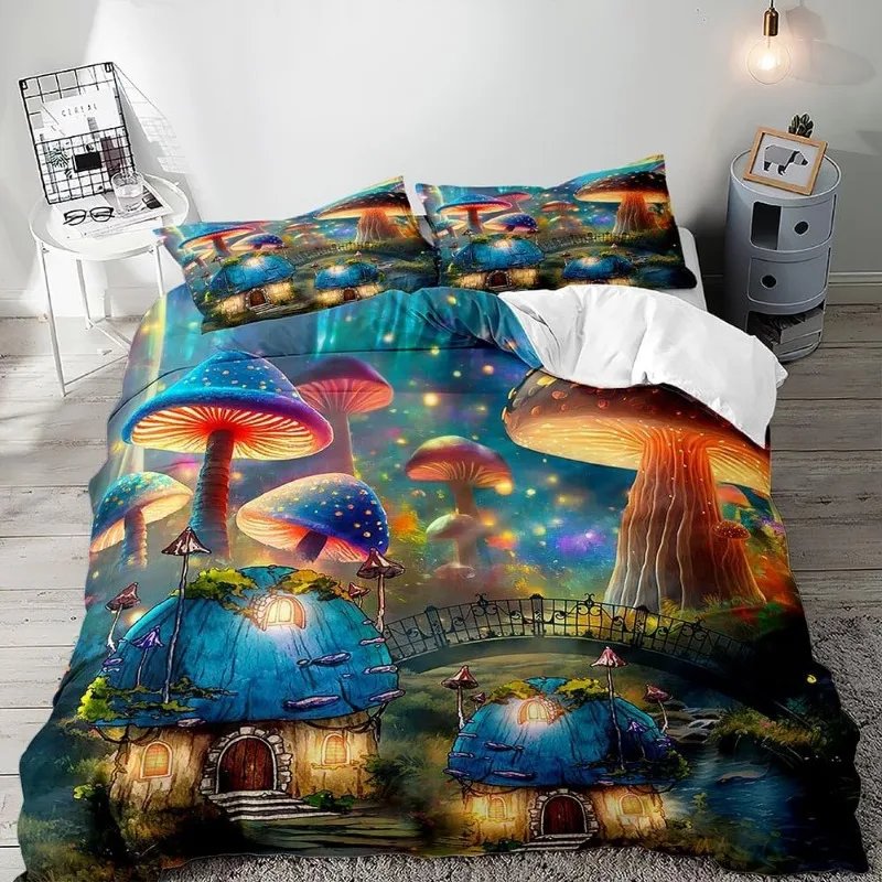 Aesthetic Boho Duvet 3PCS Bedding Cover Set