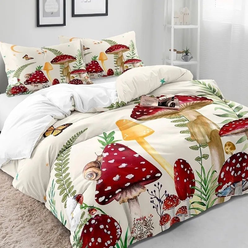 Aesthetic Boho Duvet 3PCS Bedding Cover Set