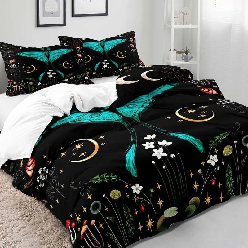 Aesthetic Boho Duvet 3PCS Bedding Cover Set