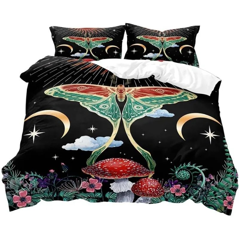 Aesthetic Boho Duvet 3PCS Bedding Cover Set