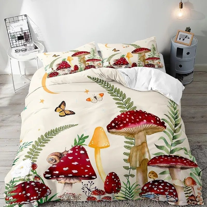 Aesthetic Boho Duvet 3PCS Bedding Cover Set