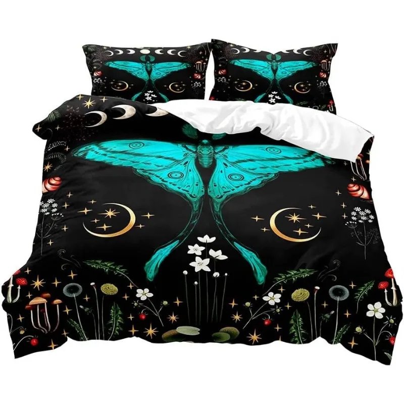 Aesthetic Boho Duvet 3PCS Bedding Cover Set