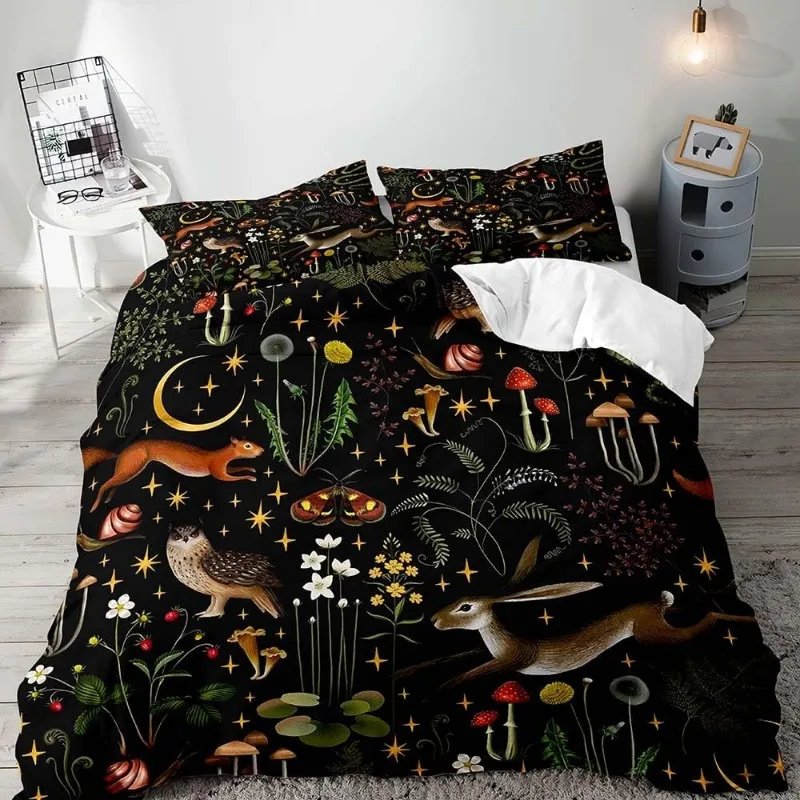 Aesthetic Boho Duvet 3PCS Bedding Cover Set