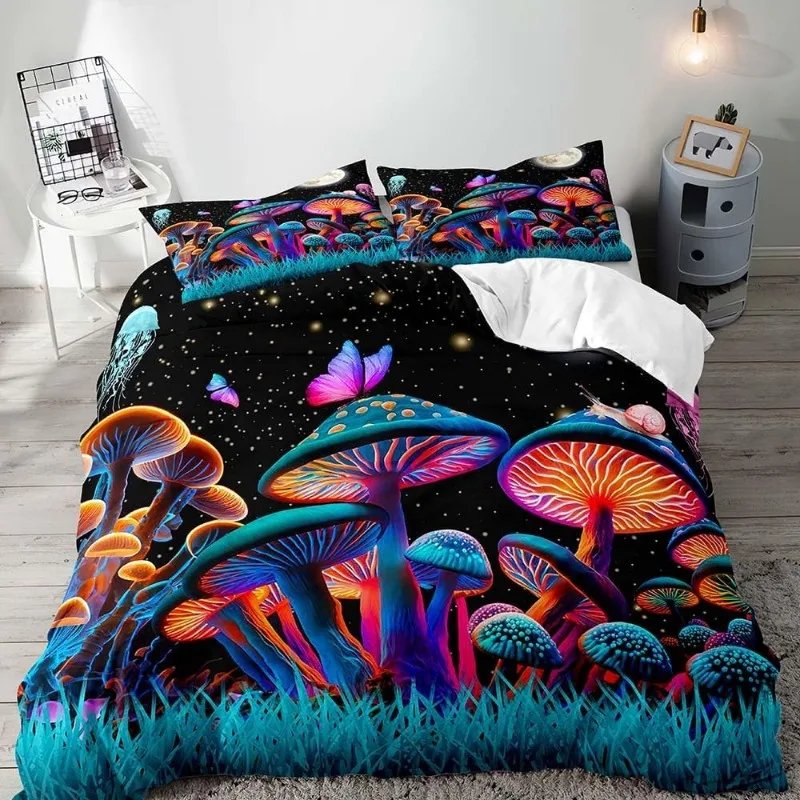 Aesthetic Boho Duvet 3PCS Bedding Cover Set