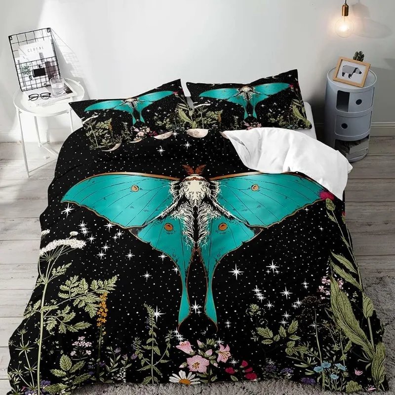 Aesthetic Boho Duvet 3PCS Bedding Cover Set