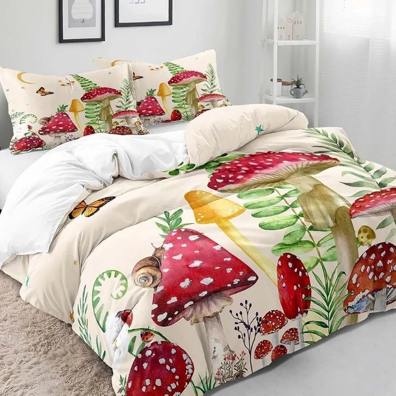 Aesthetic Boho Duvet 3PCS Bedding Cover Set