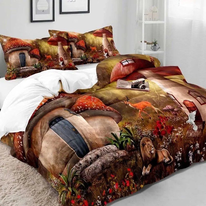 Aesthetic Boho Duvet 3PCS Bedding Cover Set