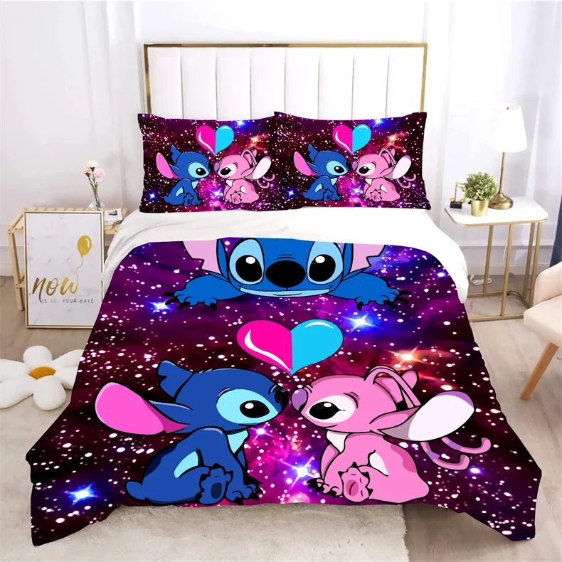 Anime Stitch Duvet Cover Comforter Cover Set